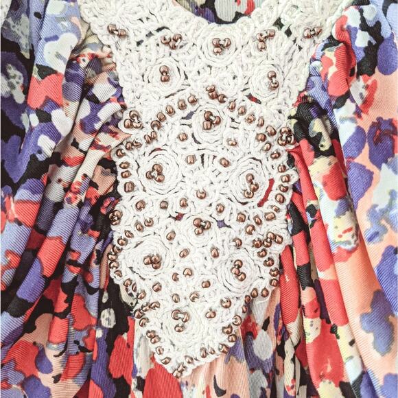 Elle Multicolor Maxi Dress in Large Bubble M - Picture 6 of 8